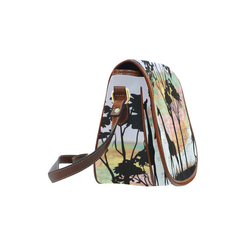Africa_20160908 Saddle Bag/Small (Model 1649) Full Customization
