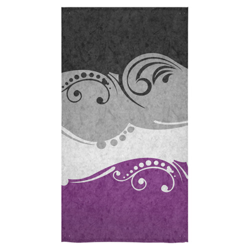 Asexual Ornamental Flag Bath Towel 30"x56"