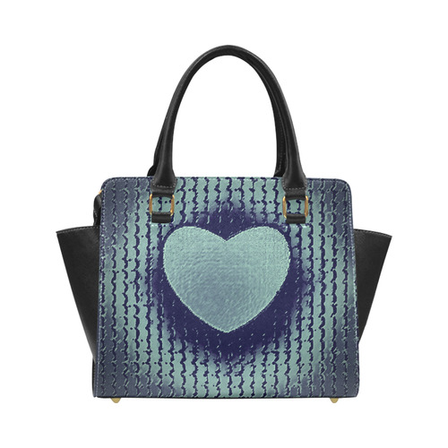 Zappy Heart Classic Shoulder Handbag (Model 1653)