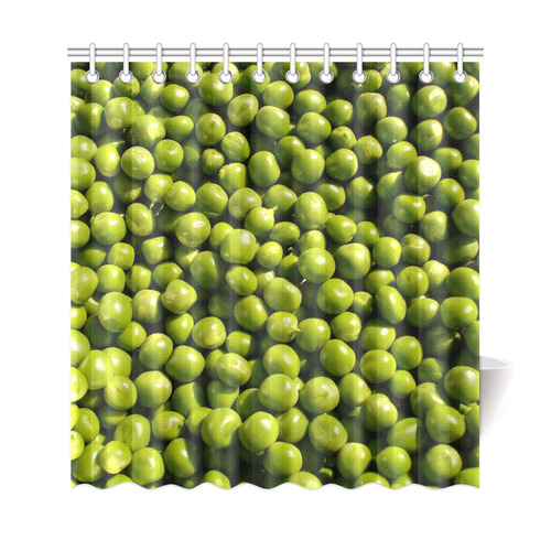 healthy peas Shower Curtain 69"x72"