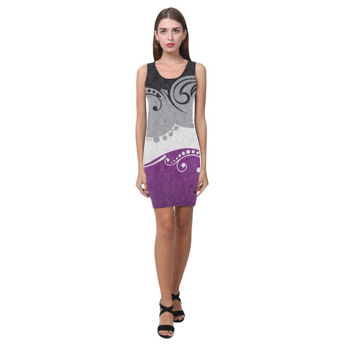 Asexual Ornamental Flag Medea Vest Dress (Model D06)