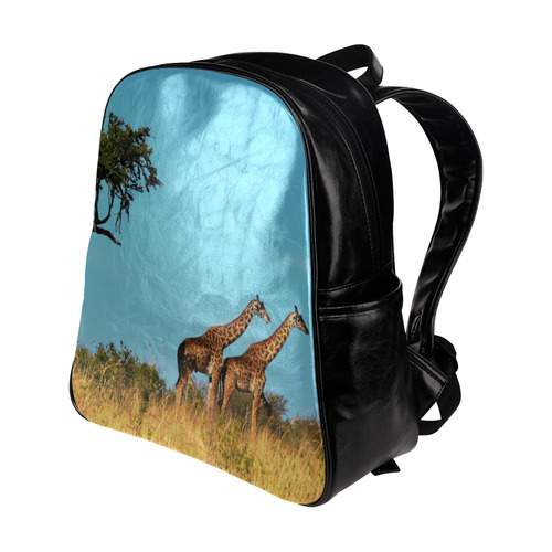 Africa_20160901 Multi-Pockets Backpack (Model 1636)