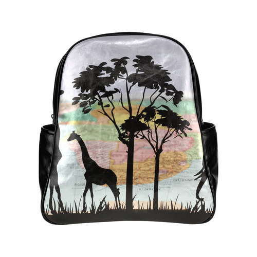 Africa_20160908 Multi-Pockets Backpack (Model 1636)