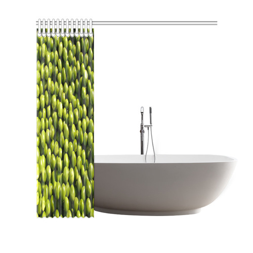 healthy peas Shower Curtain 69"x70"