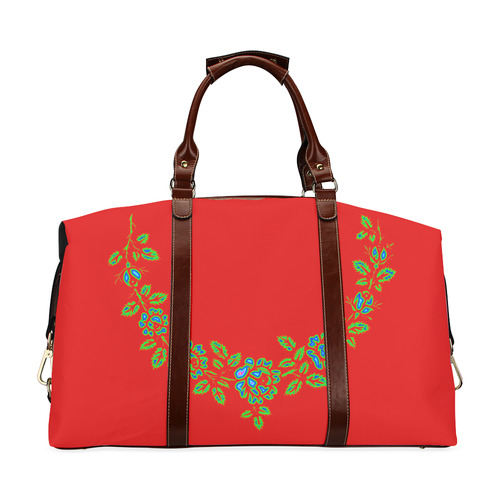 Multicolored Roses & Leaves Swag Classic Travel Bag (Model 1643)