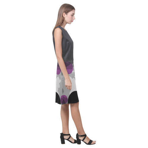 Purple Dream Eos Women's Sleeveless Dress (Model D01)