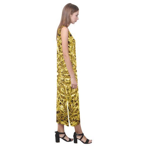 reshet 3 Phaedra Sleeveless Open Fork Long Dress (Model D08)