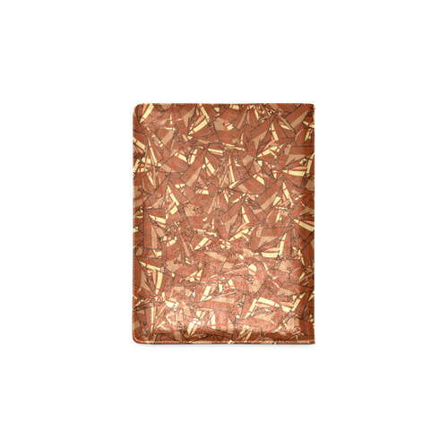 Chocolate Brown Sienna Abstract Custom NoteBook B5