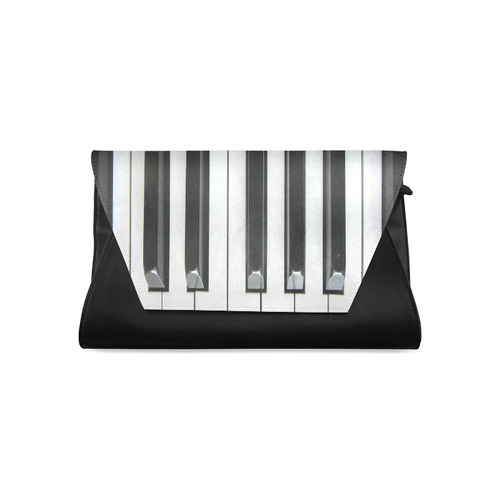 3D Piano Keys Clutch Bag (Model 1630)