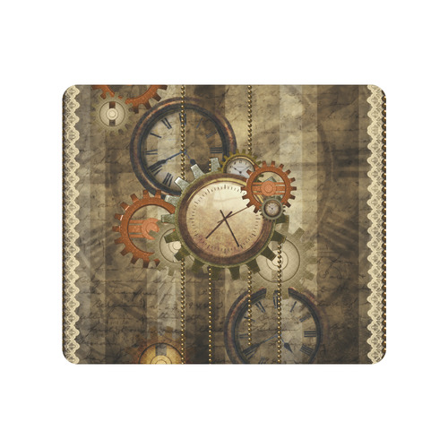Steampunk, wonderful noble desig, clocks and gears Men's Clutch Purse （Model 1638）
