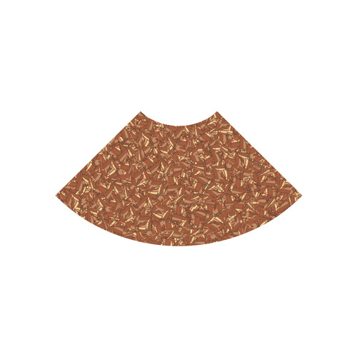 Chocolate Brown Sienna Spikes Atalanta Casual Sundress(Model D04)