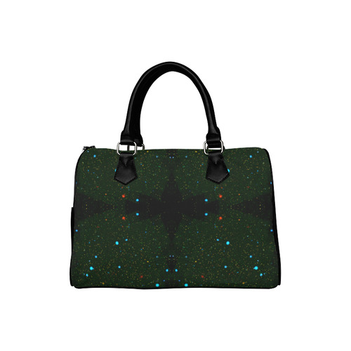 NASA: Black Hole Cosmos Stars Astronomy Abstract Boston Handbag (Model 1621)