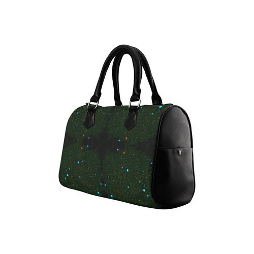 NASA: Black Hole Cosmos Stars Astronomy Abstract Boston Handbag (Model 1621)