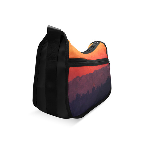 Five Shades of Sunset Crossbody Bags (Model 1616)