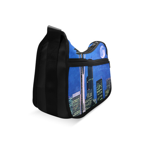 Seattle Space Needle Watercolor Crossbody Bags (Model 1616)