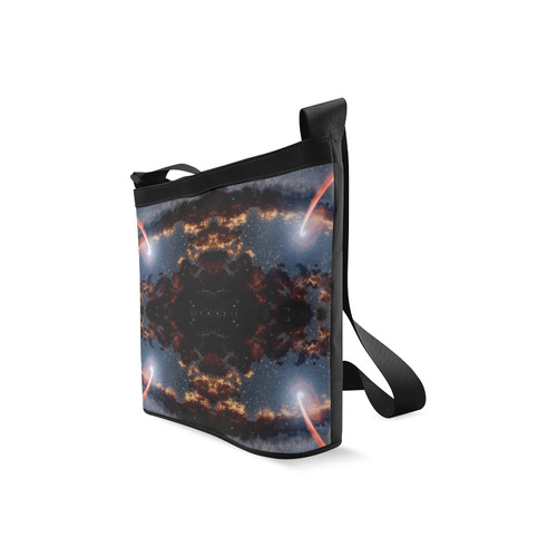 NASA: Black Hole Eating a Star Astronomy Abstract Crossbody Bags (Model 1613)