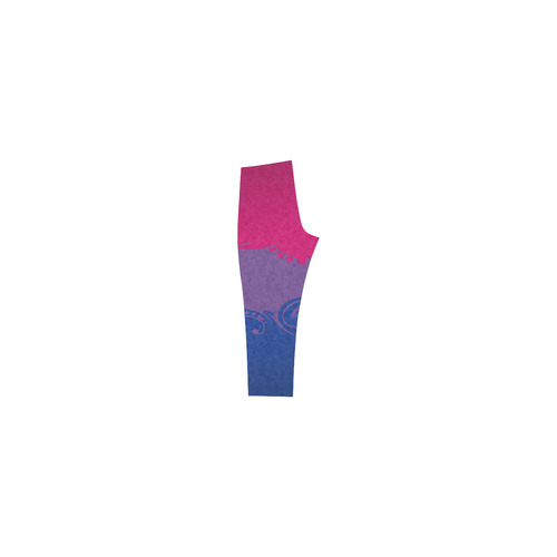 Bisexual Ornamental Flag Capri Legging (Model L02)