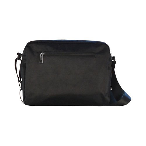 A dark horse in a knight armor Classic Cross-body Nylon Bags (Model 1632)