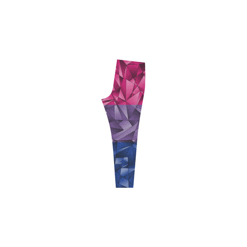 Abstract Bisexual Flag Cassandra Women's Leggings (Model L01)