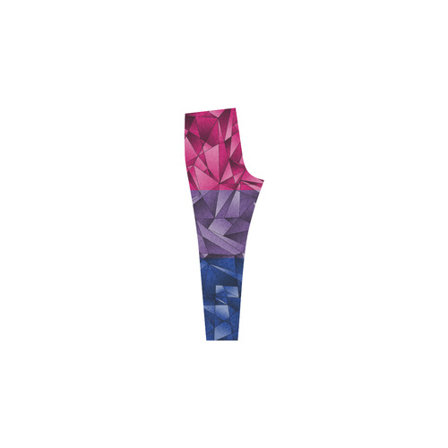 Abstract Bisexual Flag Cassandra Women's Leggings (Model L01)