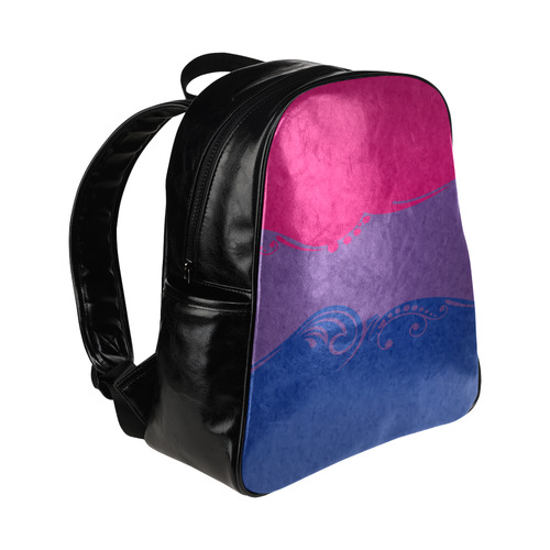 Bisexual Ornamental Flag Multi-Pockets Backpack (Model 1636)