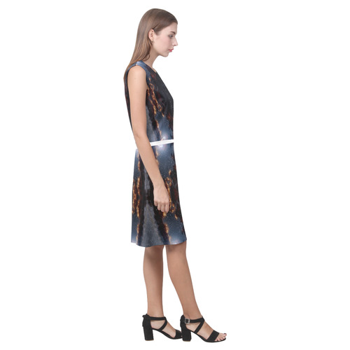 NASA: Black Hole Eating a Star Astronomy Abstract Eos Women's Sleeveless Dress (Model D01)