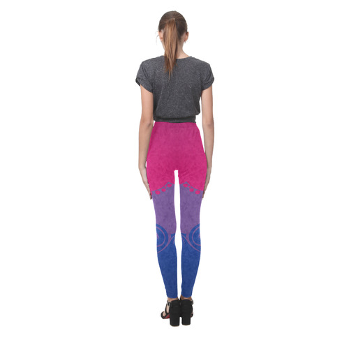 Bisexual Ornamental Flag Cassandra Women's Leggings (Model L01)