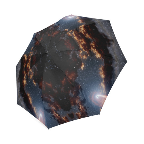 NASA: Black Hole Eating a Star Astronomy Abstract Foldable Umbrella (Model U01)