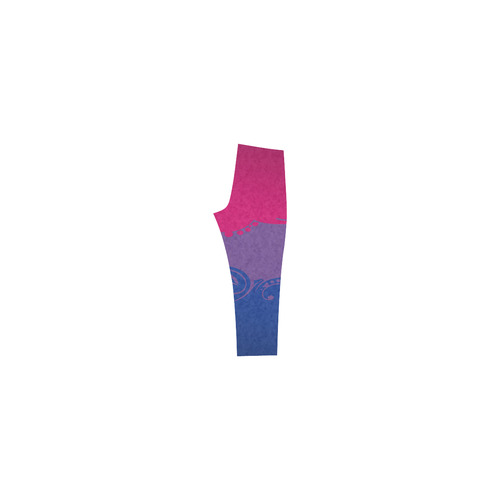 Bisexual Ornamental Flag Capri Legging (Model L02)