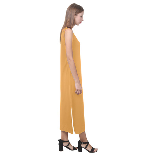 Butterscotch Phaedra Sleeveless Open Fork Long Dress (Model D08)