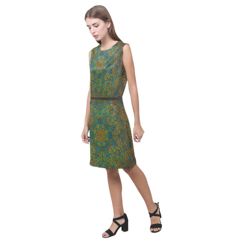 magic 1a Eos Women's Sleeveless Dress (Model D01)
