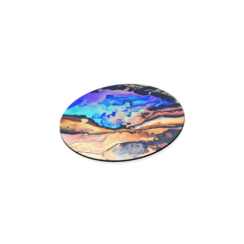 Oil and Water Round Coaster