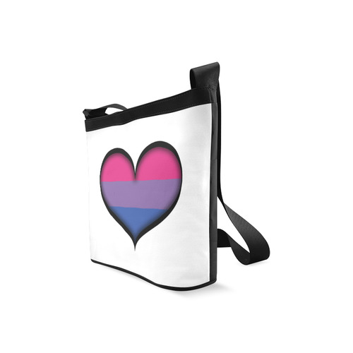 Bisexual Heart Crossbody Bags (Model 1613)