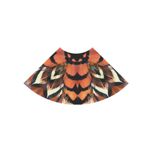 Pheasant Feather Kaleidoscope Atalanta Casual Sundress(Model D04)
