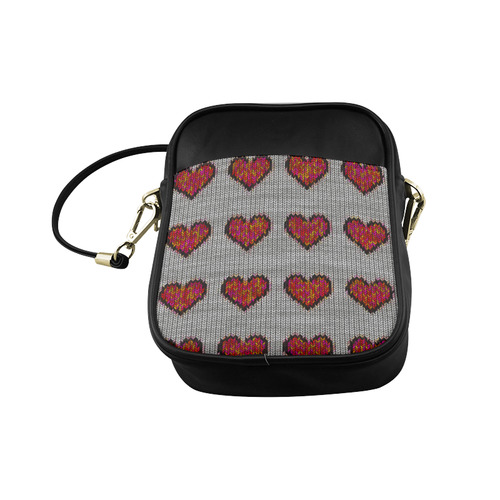 heart pattern Sling Bag (Model 1627)