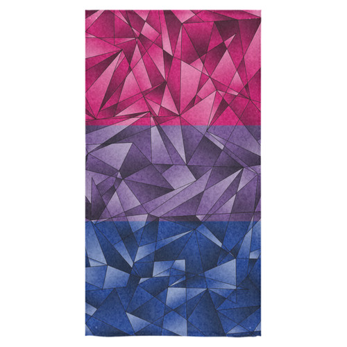 Abstract Bisexual Flag Bath Towel 30"x56"