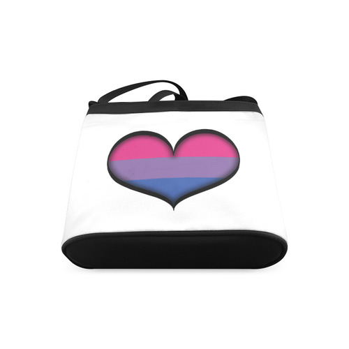 Bisexual Heart Crossbody Bags (Model 1613)