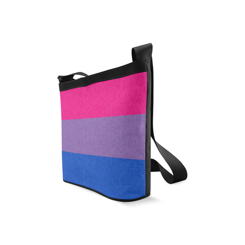 Bisexual Pride Flag Crossbody Bags (Model 1613)