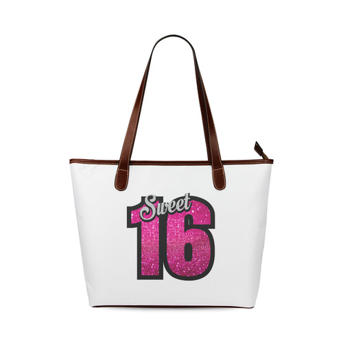 Sweet 16 Shoulder Tote Bag (Model 1646)