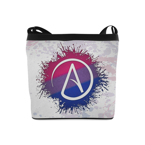 Bisexual Pride Atheist Crossbody Bags (Model 1613)