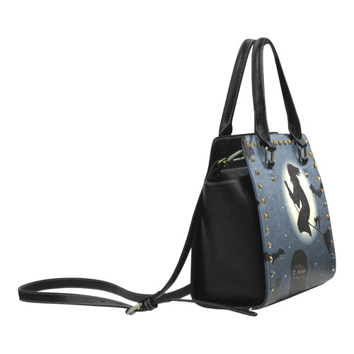 Halloween20160819 Rivet Shoulder Handbag (Model 1645)