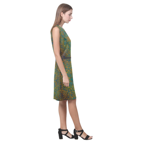 magic 1a Eos Women's Sleeveless Dress (Model D01)