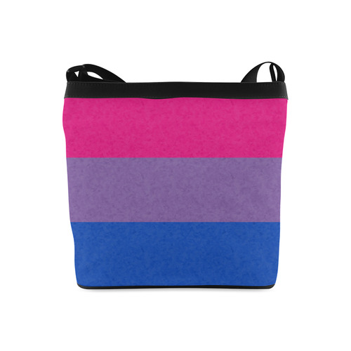 Bisexual Pride Flag Crossbody Bags (Model 1613)