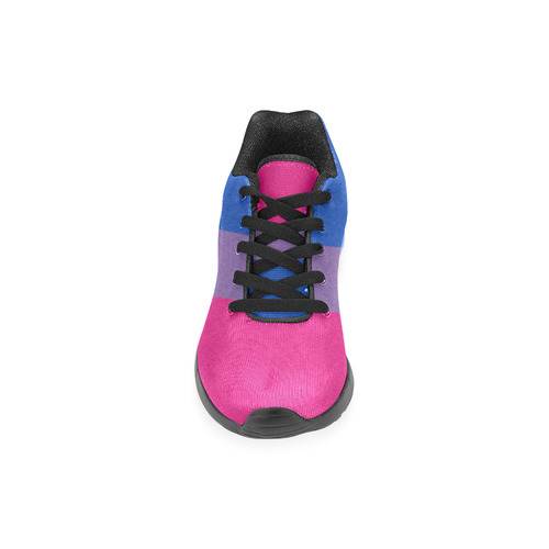 Bisexual Pride Flag Men’s Running Shoes (Model 020)