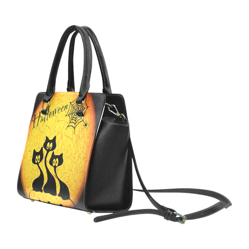 Halloween20160817 Rivet Shoulder Handbag (Model 1645)