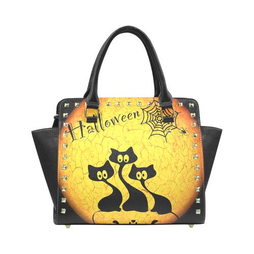 Halloween20160817 Rivet Shoulder Handbag (Model 1645)