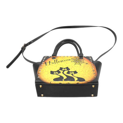 Halloween20160817 Rivet Shoulder Handbag (Model 1645)