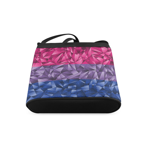 Abstract Bisexual Flag Crossbody Bags (Model 1613)