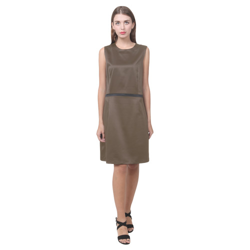 Desert Palm Eos Women's Sleeveless Dress (Model D01)