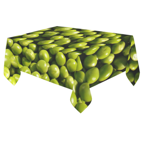 healthy peas Cotton Linen Tablecloth 60"x 84"